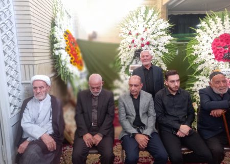 مراسم هفتمین روز درگذشت سینا علیخانی برگزار شد+گزارش تصویری