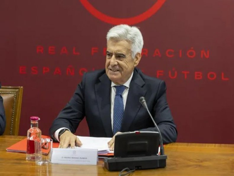 پدرو روچا به‌عنوان رئیس جدید فدراسیون فوتبال اسپانیا معرفی شد